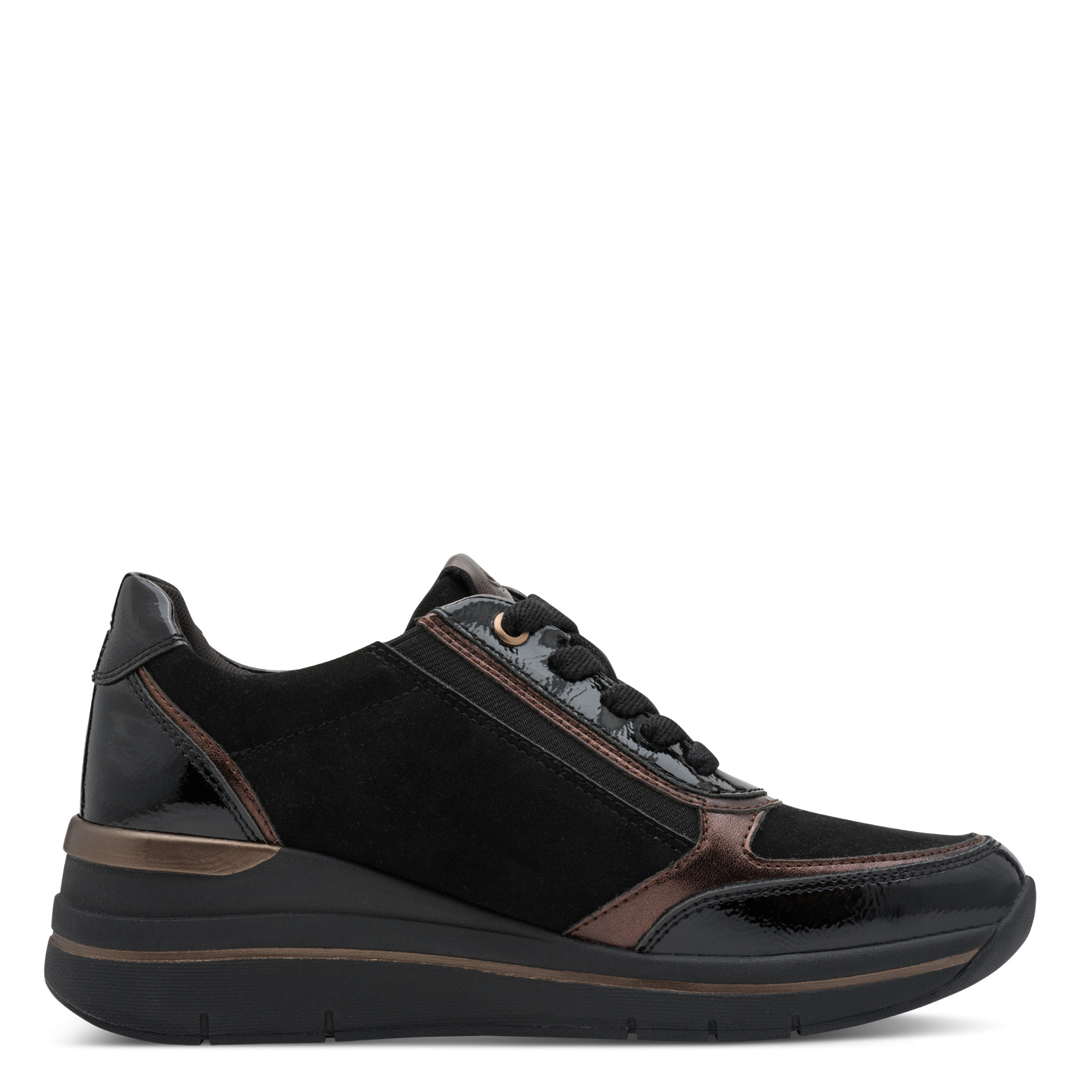 Jana Tex fekete sneaker, 8-23789-47 001 blk