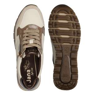 JANA TEX bézs sneaker