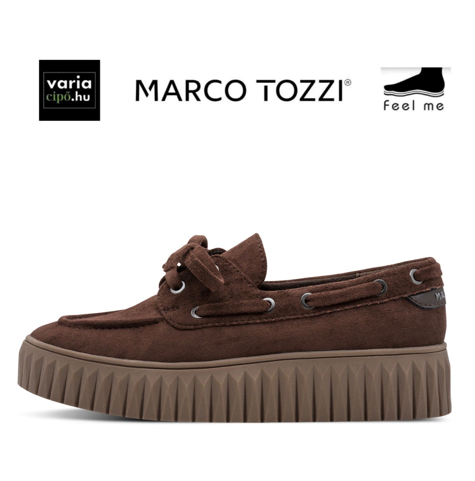 Marco Tozzi platformos mokaszin, 2-23770-47 304 mocca