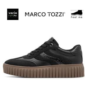 MARCO TOZZI fekete sneaker