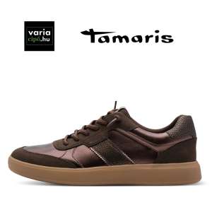 TAMARIS sneaker mocca metal