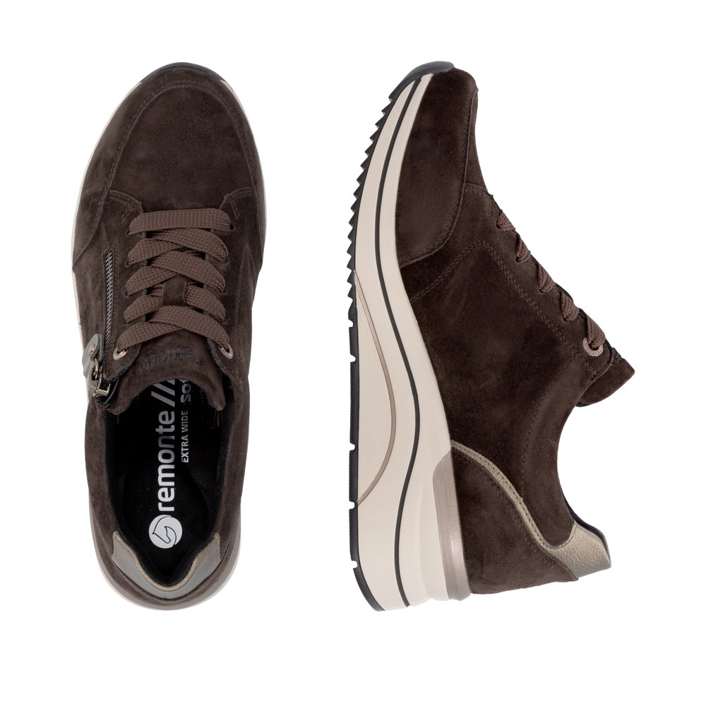 Barna Remonte sneaker, D0T03-25 brown