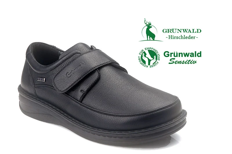 Tépőzáras G-Comfort vízálló cipő, P-3708S black