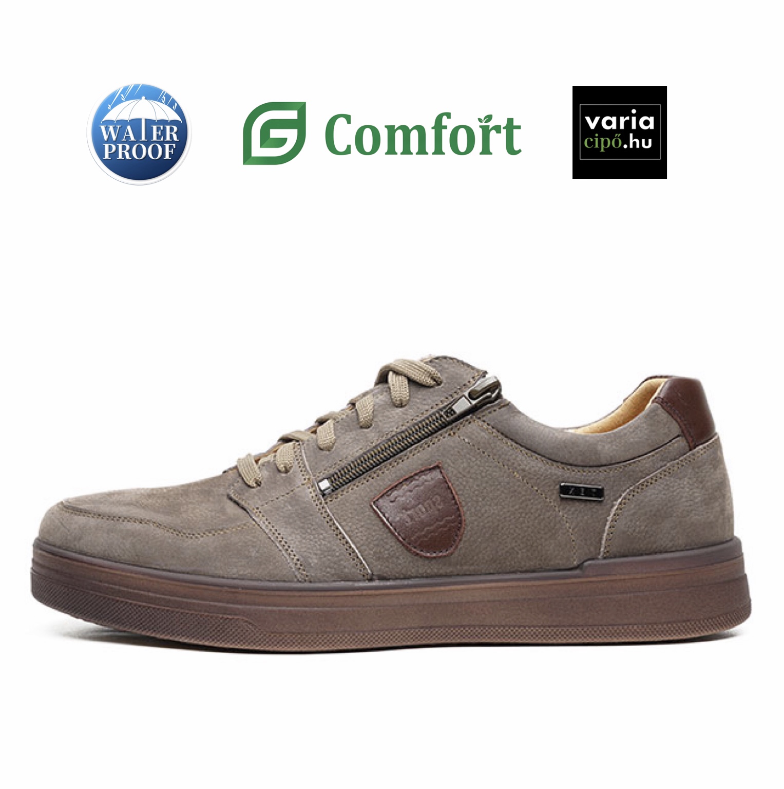 G-Comfort barna sneaker, A-514G coffee nubuck
