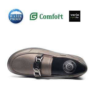 G-COMFORT kényelmi félcipő metál