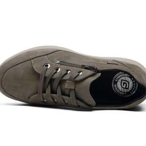 Szürke nubuck G-COMFORT félcipő