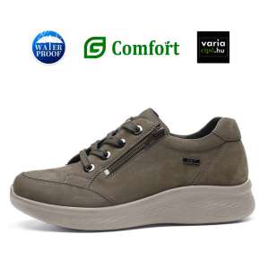 Szürke nubuck G-COMFORT félcipő