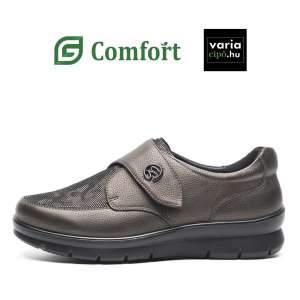 Tépőzáras G-COMFORT cipő metál