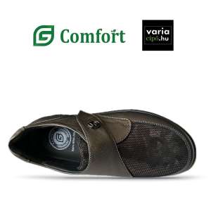 Tépőzáras G-COMFORT cipő metál
