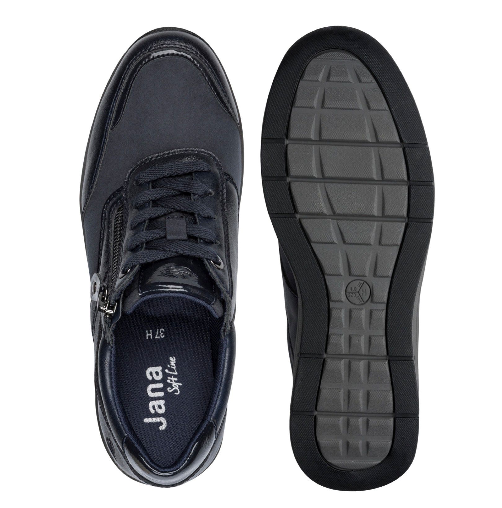 Hallux barát Jana cipő, 8-23790-47 805 navy
