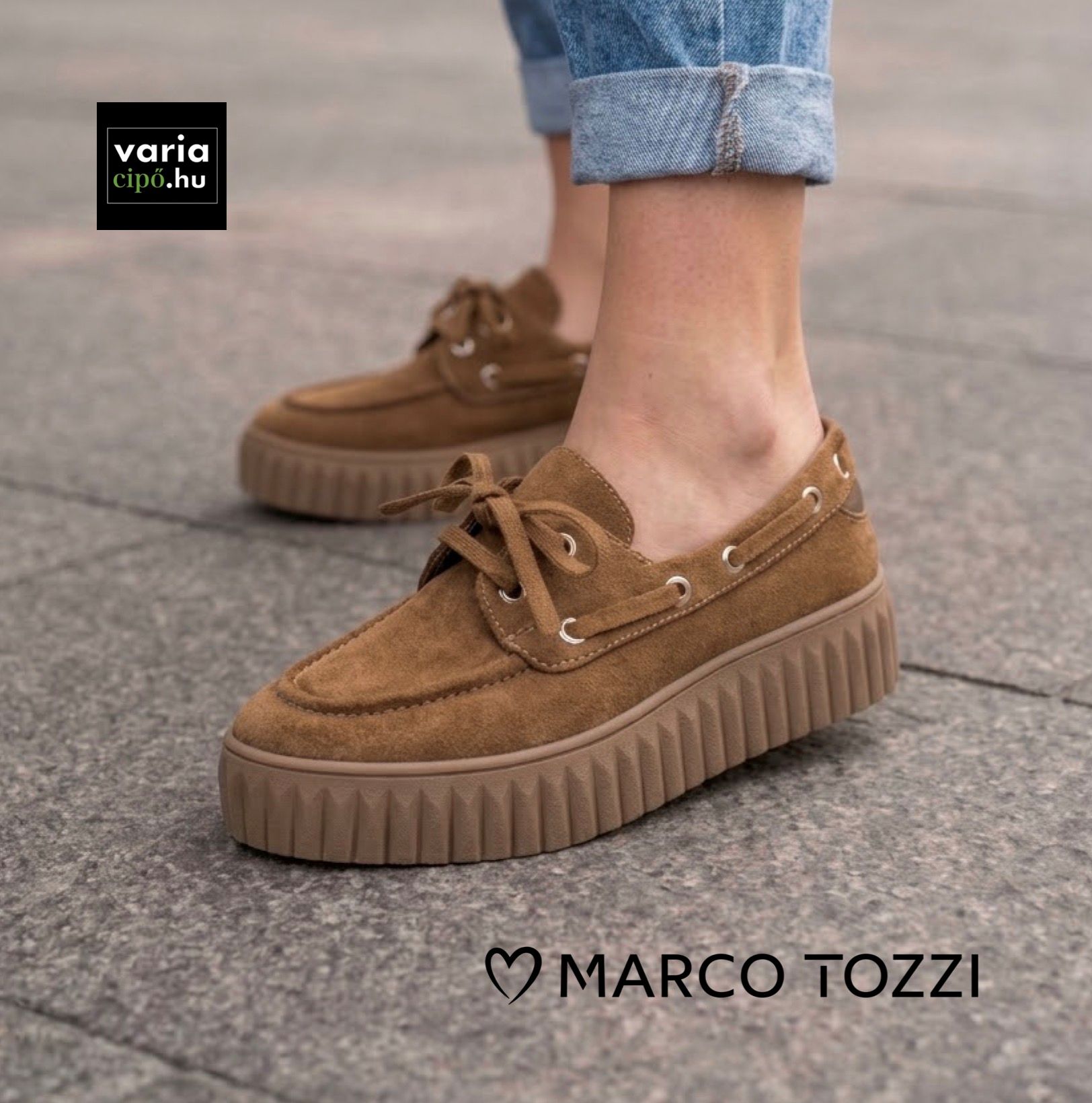 Marco Tozzi mokaszin camel, 2-23770-47 323 camel