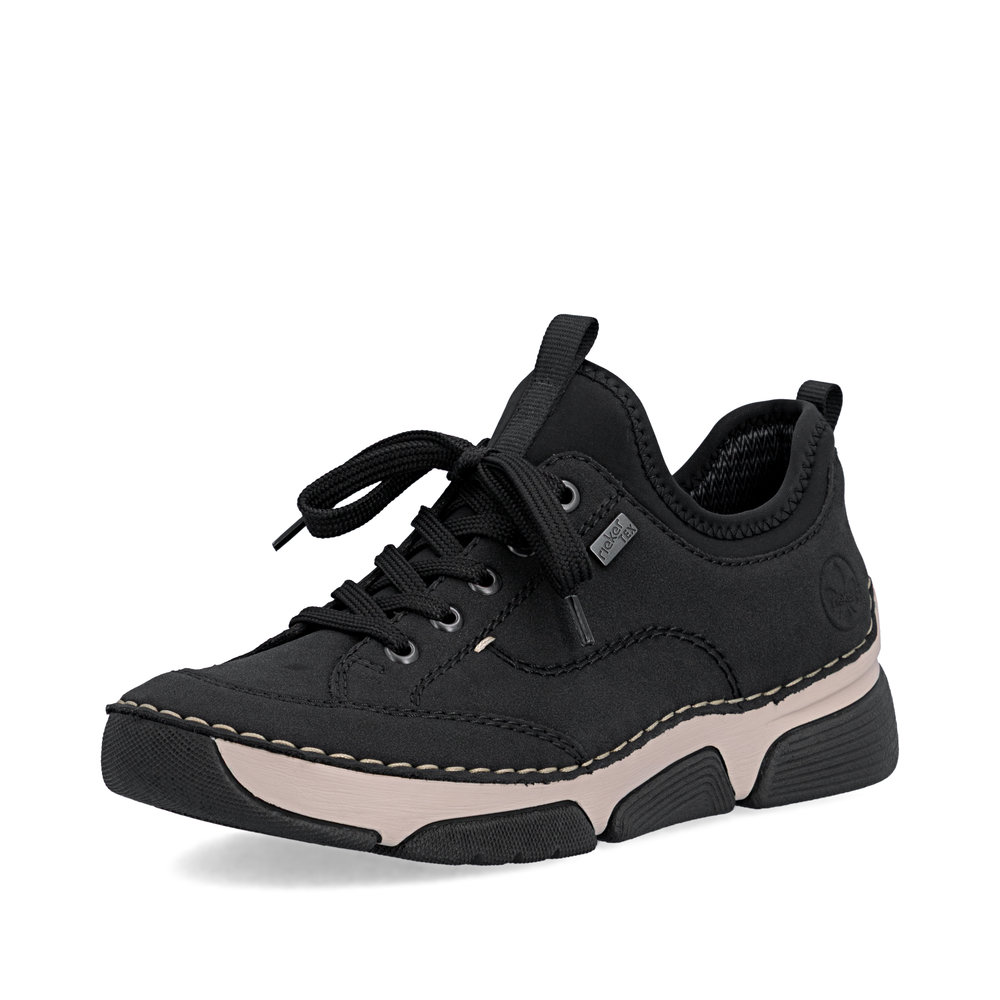 Rieker tex női félcipő, 45976-00 black