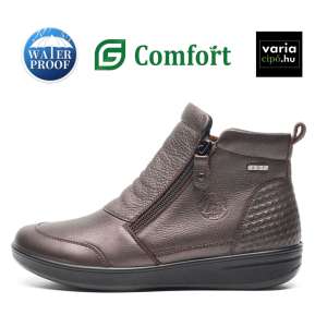G-COMFORT vízálló bokacsizma metál