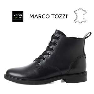 MARCO TOZZI fekete bakancs