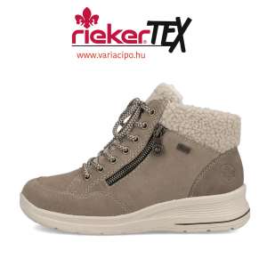 RIEKER TEX  bézs bakancs