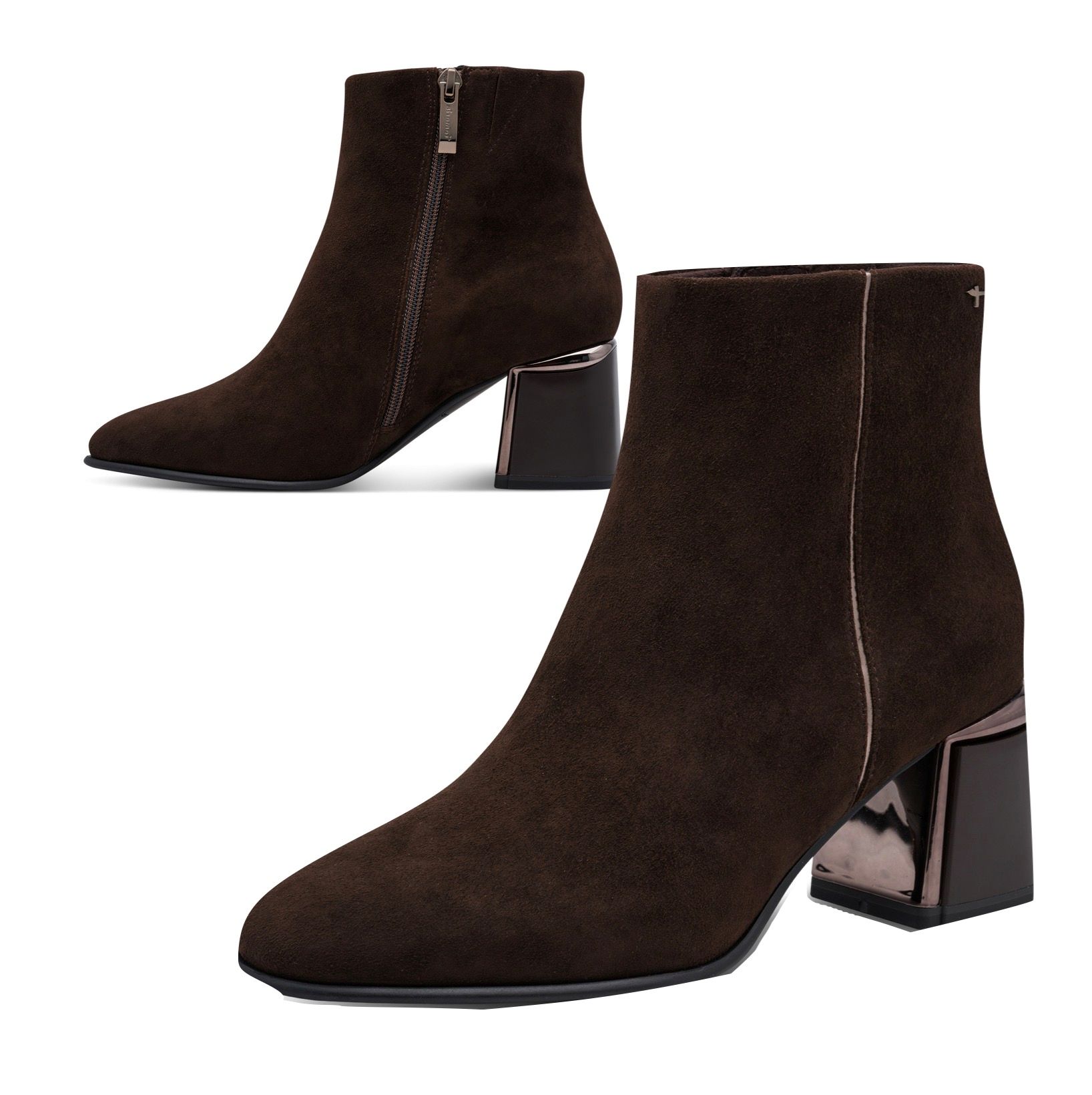 Tamaris bokacsizma mocca, 1-25396-47 304 mocca