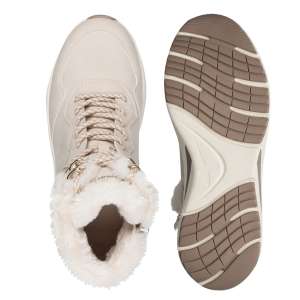 TAMARIS bundás bakancs ivory